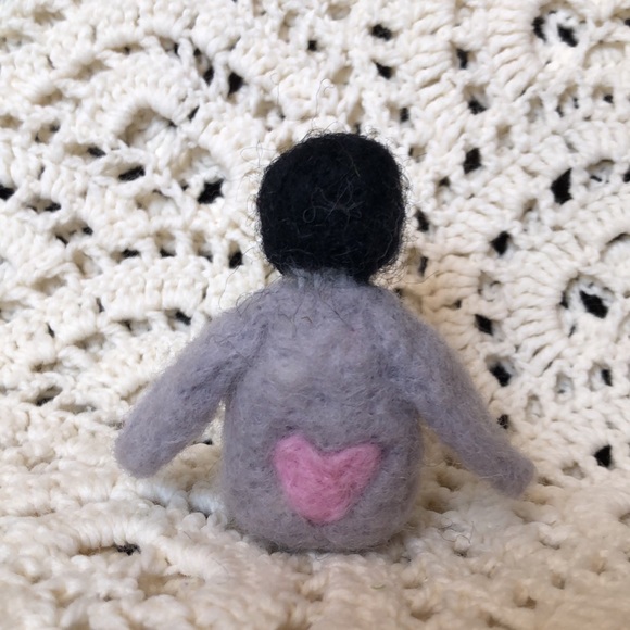 Handmade Needle Felted Penguin - Picture 15 of 16